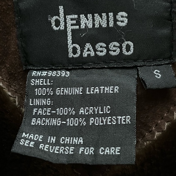 Dennis Basso Women's Brown Coat size S - Picture 5 of 8